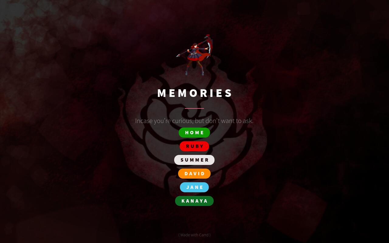 Carrd profile picture for @mems
